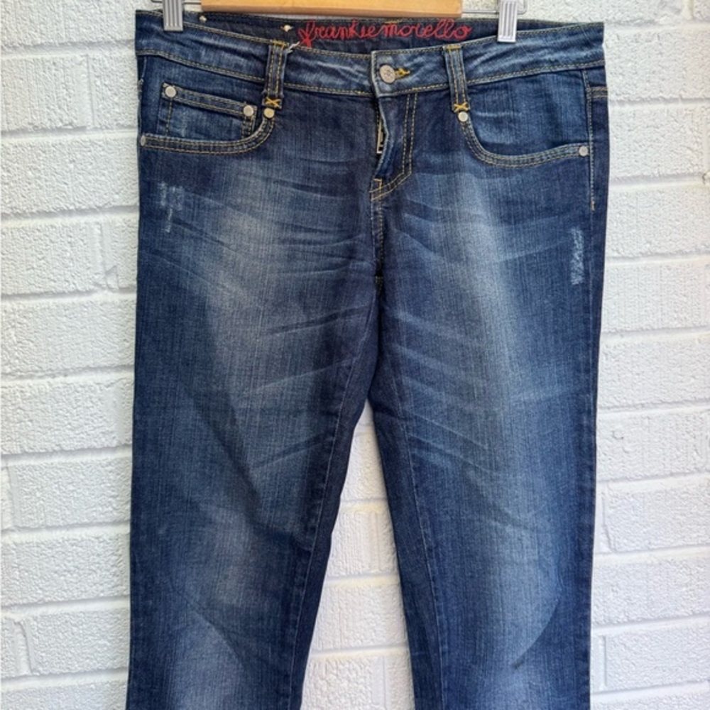 Frankie Morello Blue Skinny Jeans Modern Fit